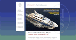 Desktop Screenshot of hys-yachts.com